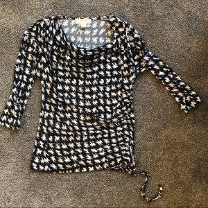 Michael Kors Houndstooth Shirt - Size M